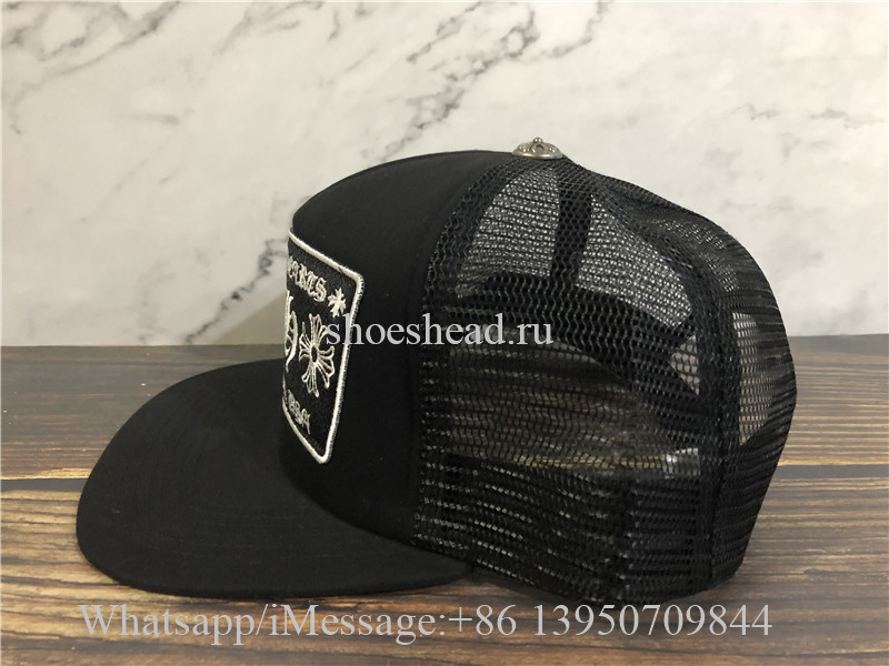 Chrome Hearts Black Hat