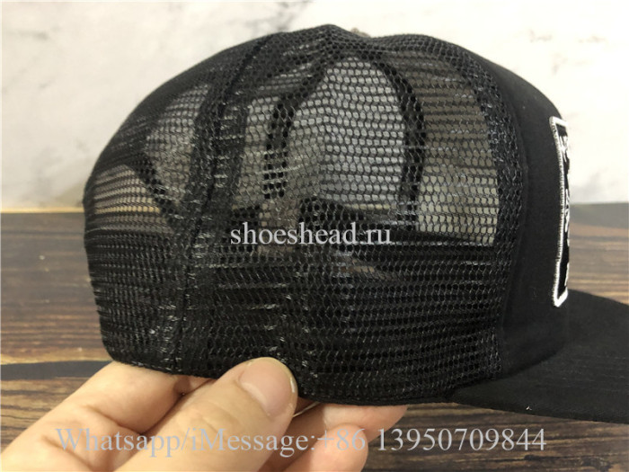 Chrome Hearts Black Hat