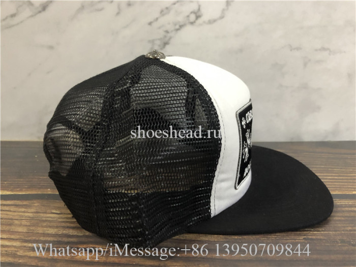 Chrome Hearts White Black Hat