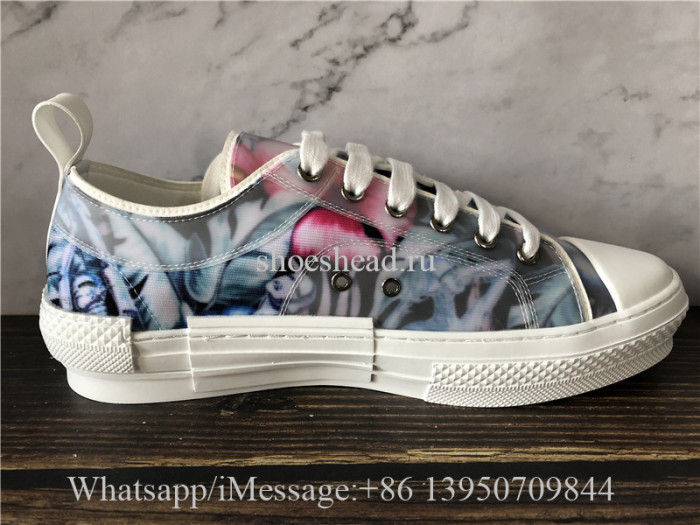Dior B23 Homme Low Top Sneaker Orchid Oblique