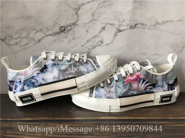 Dior B23 Homme Low Top Sneaker Orchid Oblique