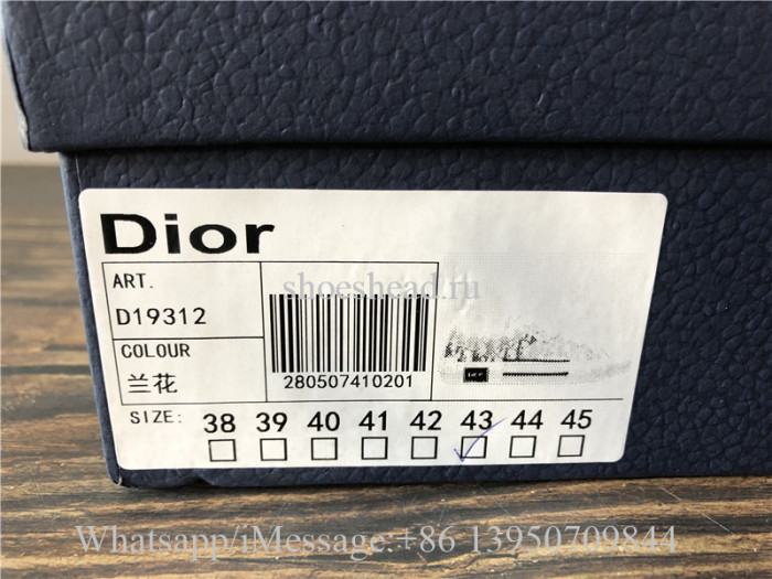 Dior B23 Homme Low Top Sneaker Orchid Oblique