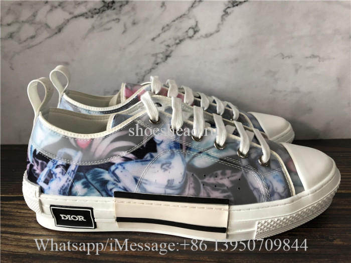 Dior B23 Homme Low Top Sneaker Orchid Oblique