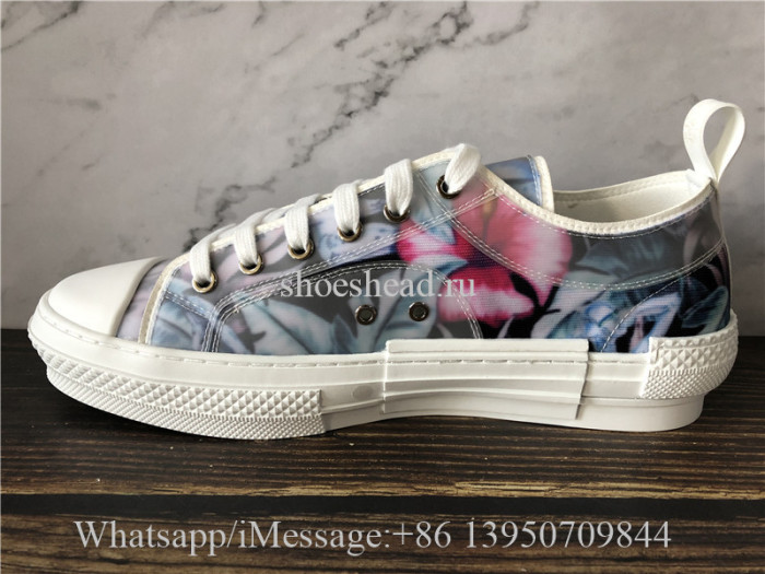 Dior B23 Homme Low Top Sneaker Orchid Oblique