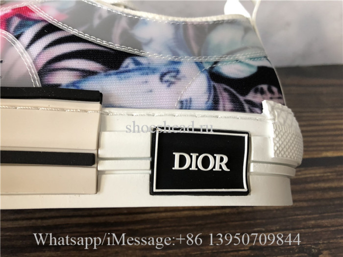Dior B23 Homme Low Top Sneaker Orchid Oblique