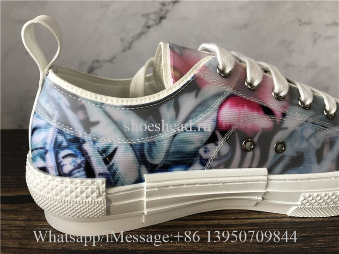 Dior B23 Homme Low Top Sneaker Orchid Oblique