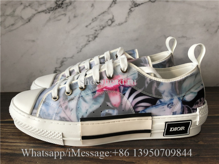 Dior B23 Homme Low Top Sneaker Orchid Oblique