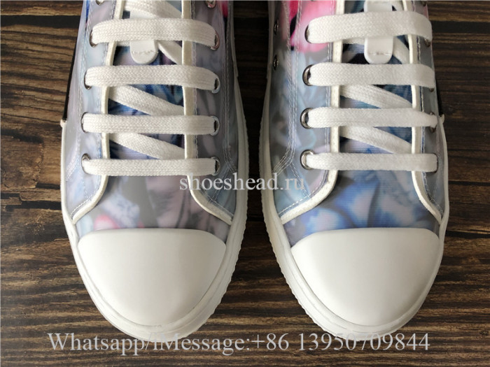Dior B23 Homme Low Top Sneaker Orchid Oblique