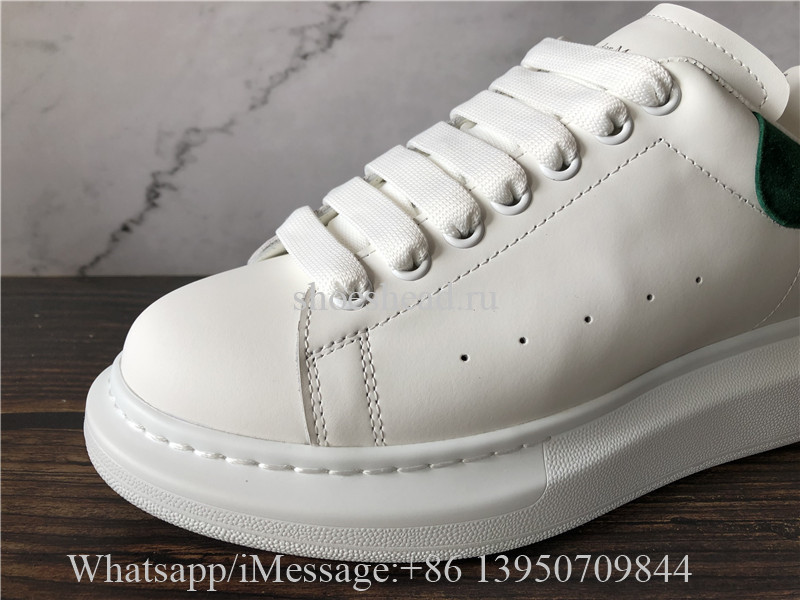 white and green alexander mcqueen