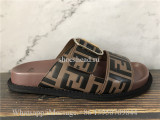 Fendi Roma Brown Slide