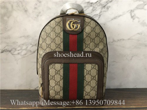 Original Quality Gucci Ophidia Leather Techno Backpack