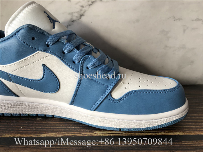 Air Jordan 1 Retro Low UNC Blue White
