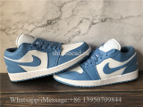 Air Jordan 1 Retro Low UNC Blue White