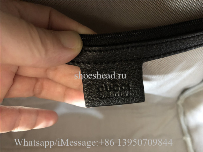 Original Quality Gucci Logo Leather Backpack