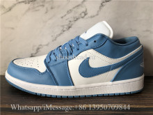 Air Jordan 1 Retro Low UNC Blue White