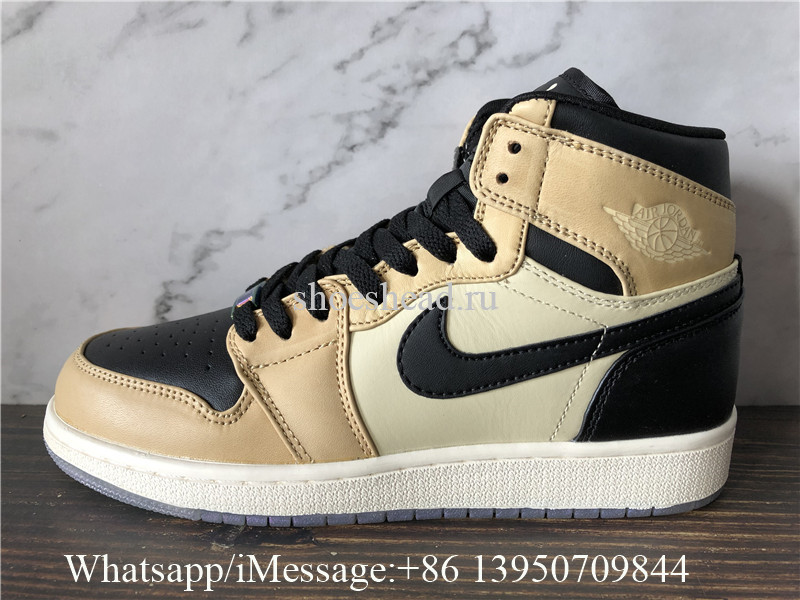 Air Jordan 1 Retro High Black Mushroom