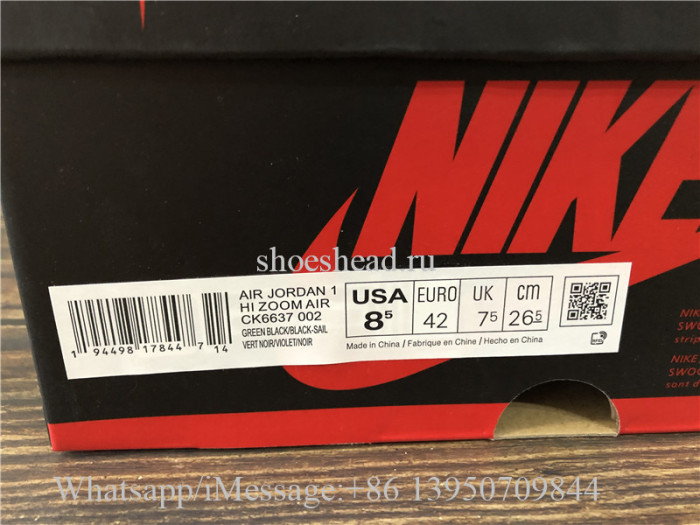 Air Jordan 1 High Zoom Rage Green