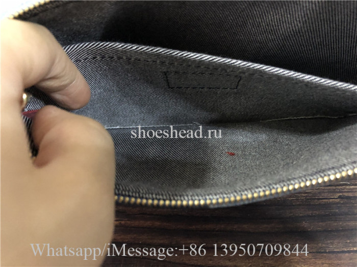 Original Louis Vuitton Denim Multi Pochette Accessoires Bag