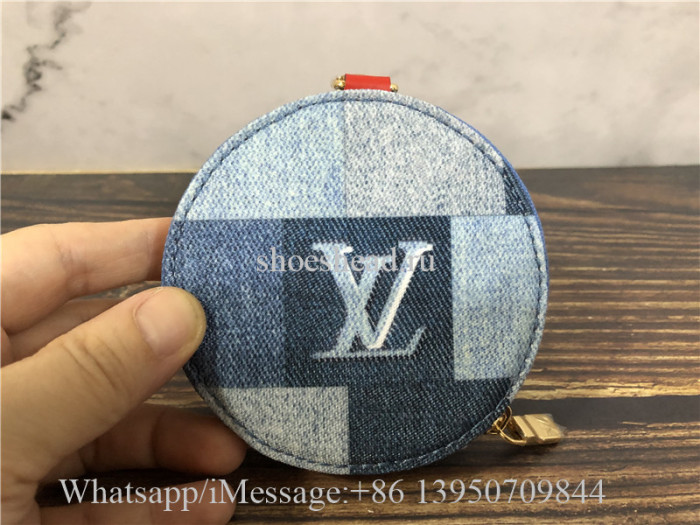 Original Louis Vuitton Denim Multi Pochette Accessoires Bag