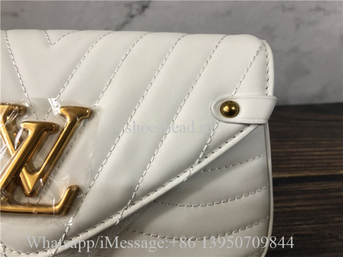 Original Louis Vuitton Calfskin New Wave Multi Pochette Snow Bag