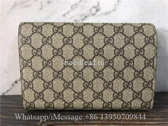 Original Gucci Mini Dionysus GG Supreme Canvas Shoulder Bag
