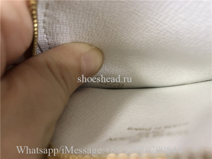 Original Louis Vuitton Calfskin New Wave Multi Pochette Snow Bag
