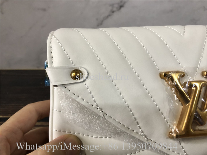 Original Louis Vuitton Calfskin New Wave Multi Pochette Snow Bag