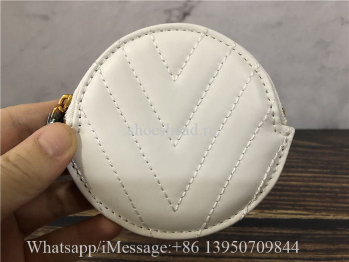 Original Louis Vuitton Calfskin New Wave Multi Pochette Snow Bag