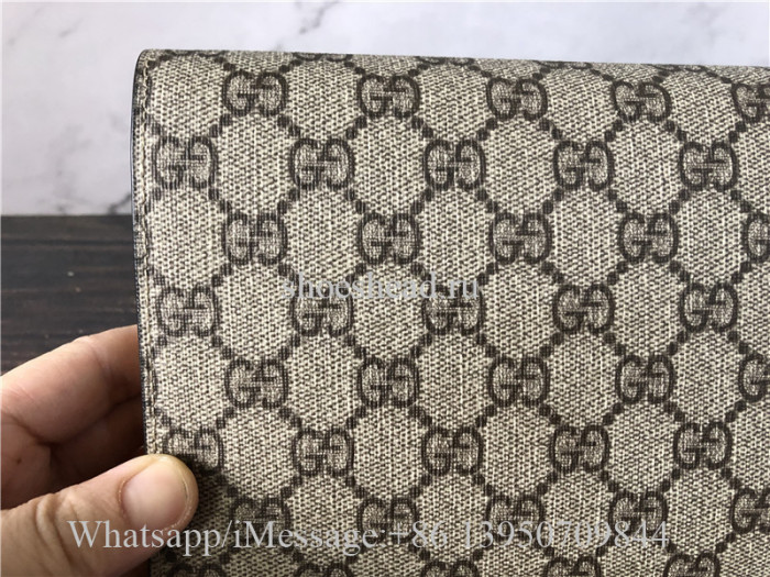 Original Gucci Mini Dionysus GG Supreme Canvas Shoulder Bag