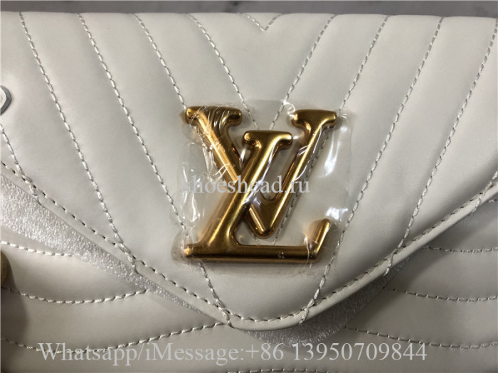 Original Louis Vuitton Calfskin New Wave Multi Pochette Snow Bag