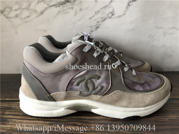 Chanel Low Top Trainer CC Dark Grey