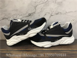 Super Quality Dior B22 Sneaker Black Calfskin Technical Knit Blue Black White