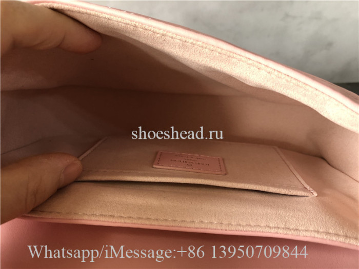 Original Louis Vuitton Multi Pochette Accessoires Bag Pink
