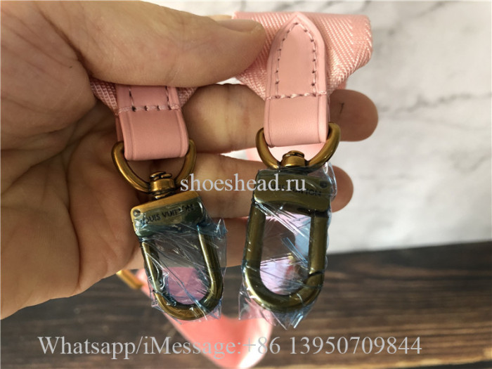 Original Louis Vuitton Multi Pochette Accessoires Bag Pink