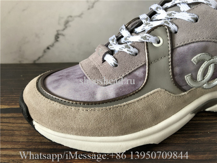 Chanel Low Top Trainer CC Dark Grey