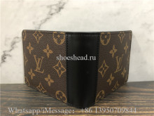 Original Louis Vuitton Monogram Macassar Portefeiulle Gaspar M93801 Wallet