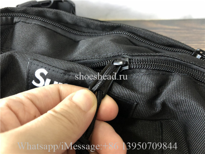Supreme Black Belt Bag