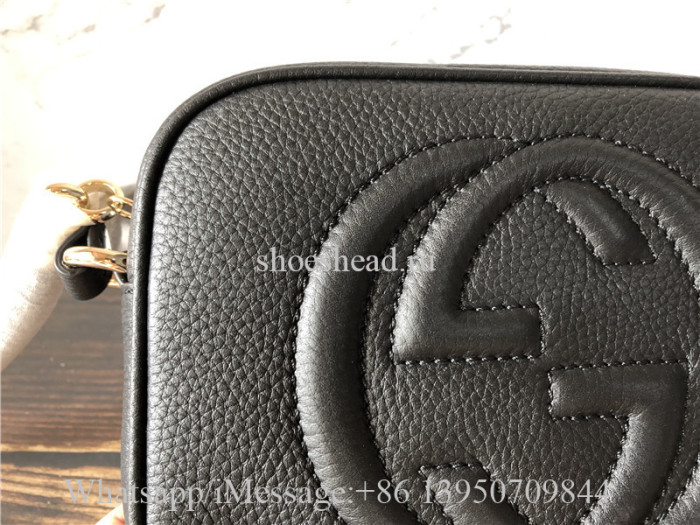 Original Quality Gucci Soho Small Shoulder Bag Black