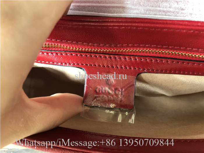 Original Gucci Red GG Marmont Bag