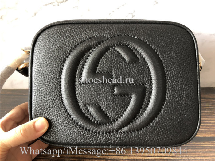 Original Quality Gucci Soho Small Shoulder Bag Black