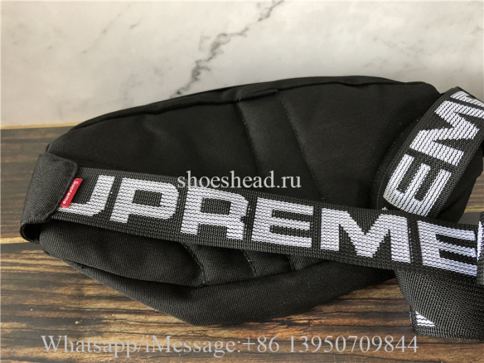 Supreme Black Belt Bag