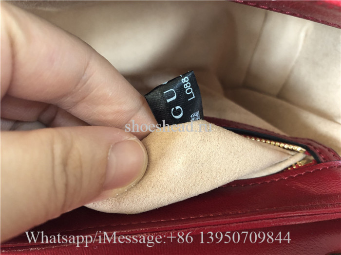Original Gucci Red GG Marmont Bag