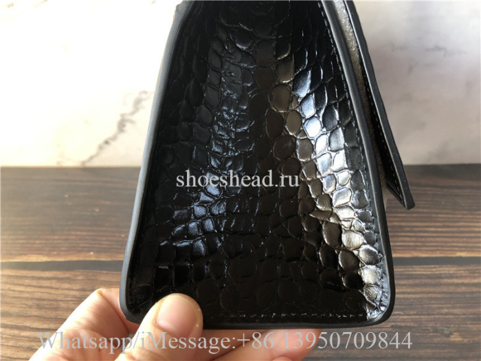 Original Balenciaga Hourglass Xs Top Handle Bag Aw19