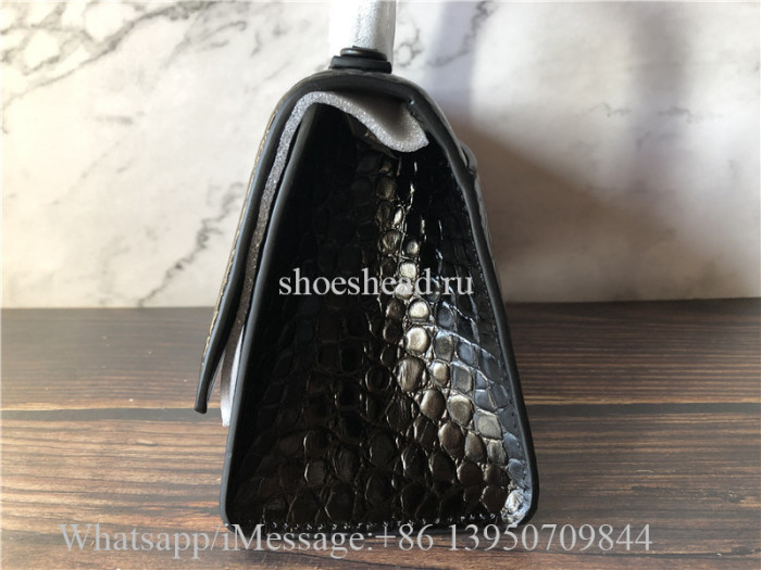 Original Balenciaga Hourglass Xs Top Handle Bag Aw19
