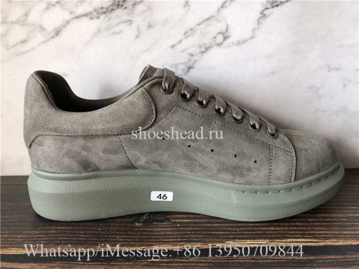 Super Quality Alexander McQueen Oversized Sneaker Grey Suede