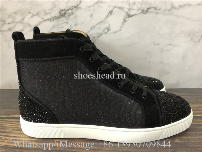 Christian Louboutin Flat High Top Black