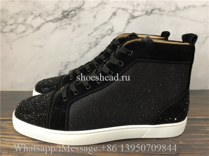 Christian Louboutin Flat High Top Black