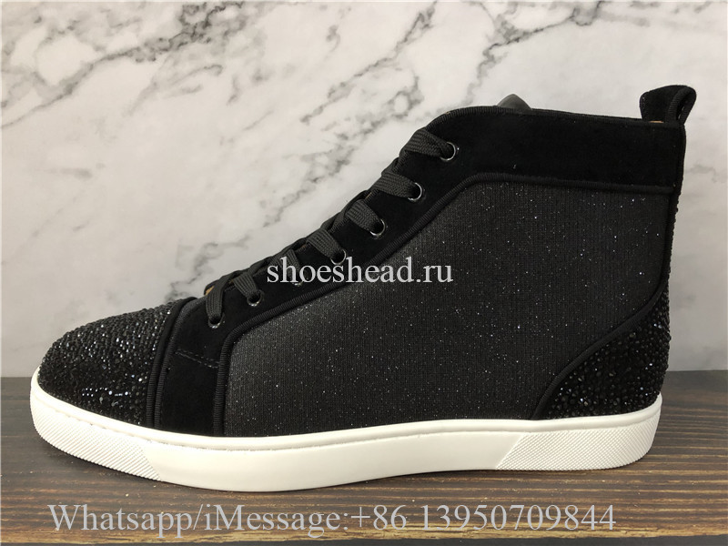 Christian Louboutin Flat High Top Black