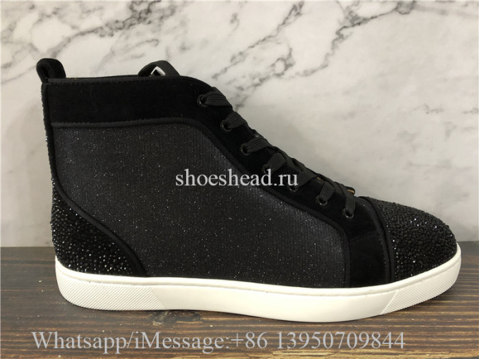 Christian Louboutin Flat High Top Black