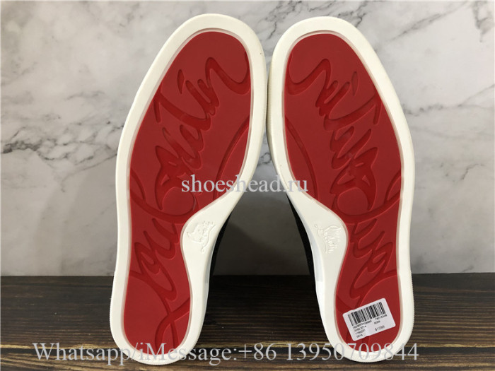 Christian Louboutin Flat High Top Black